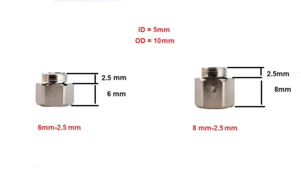 Eccentric Spacer 6mm and 8mm improved stainless steel adjustable for 3D Printer machine - Image 3