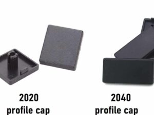 Aluminium profile end cap