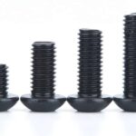 Buttonhead bolt CS M3, M4 and M5 improved high quality fasteners carbon steel