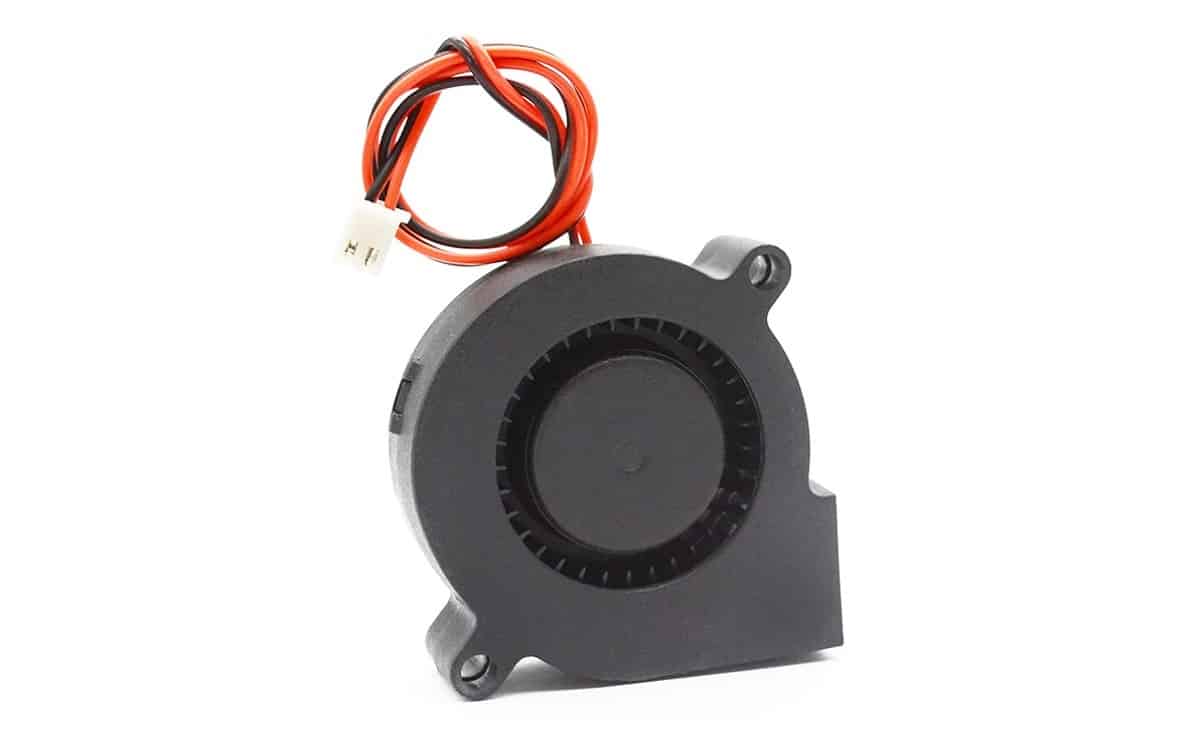 Cooler 12v Radial Turbo Fan 5015 - 2 Fios - R$ 24,3