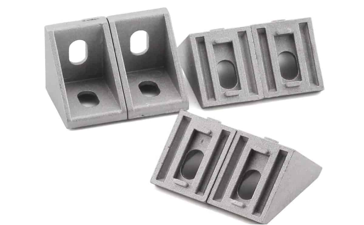 2020 Serie Aluminium Profil Set Connecteur, Angle Bracket, Rainure, Six  Pans Creux Vis Boulon Accessoires pour 6 mm Profil en a Sous