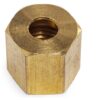 Brass Nut Compression And Ferrule Pipe Fittings Perfect for Plumbing, Oil, Gas, and Steam Applications - Image 2