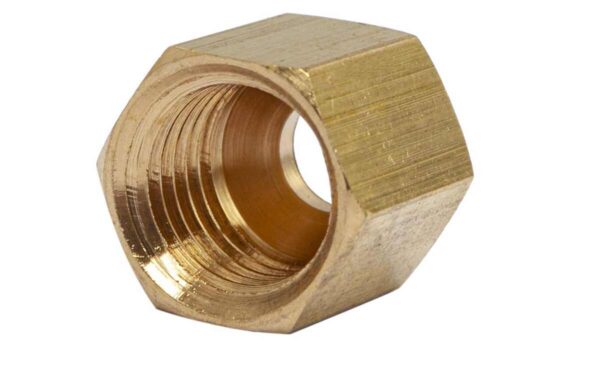 Brass nut compression and ferrule high quality pipe fittings olive nuts BSP for plumbing oil gas and steam applications