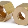 Brass Nut Compression And Ferrule Pipe Fittings Perfect for Plumbing, Oil, Gas, and Steam Applications - Image 3