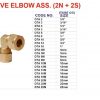 ND490 brass fittings elbow male 2