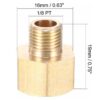 Brass Male Female Adaptor Brass Pipe Fitting for Compression Pipe Fitting - Image 2