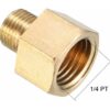 Brass Male Female Adaptor Brass Pipe Fitting for Compression Pipe Fitting - Image 3