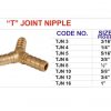 ND508 brass fittings house Nipple 2