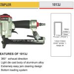 Professional Pneumatic Tools - STAPLER 1013J