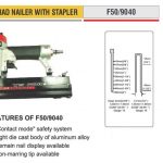 Professional Pneumatic Tools - BRAD NAILER WITH STAPLER F50/9040
