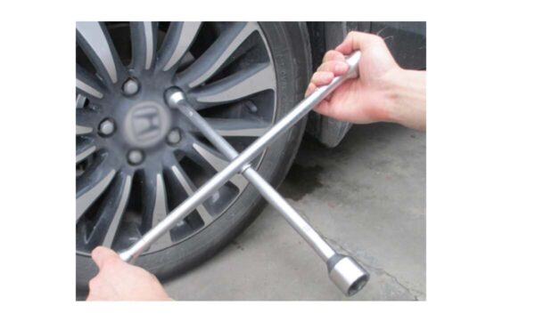 Cross Wheel Spanner Double Sided Lug Wrench for automobiles hand tools  - Image 3