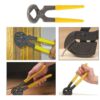 Nail puller top cutter high quality cutter with rubber grip for home and industrial applications - Image 3