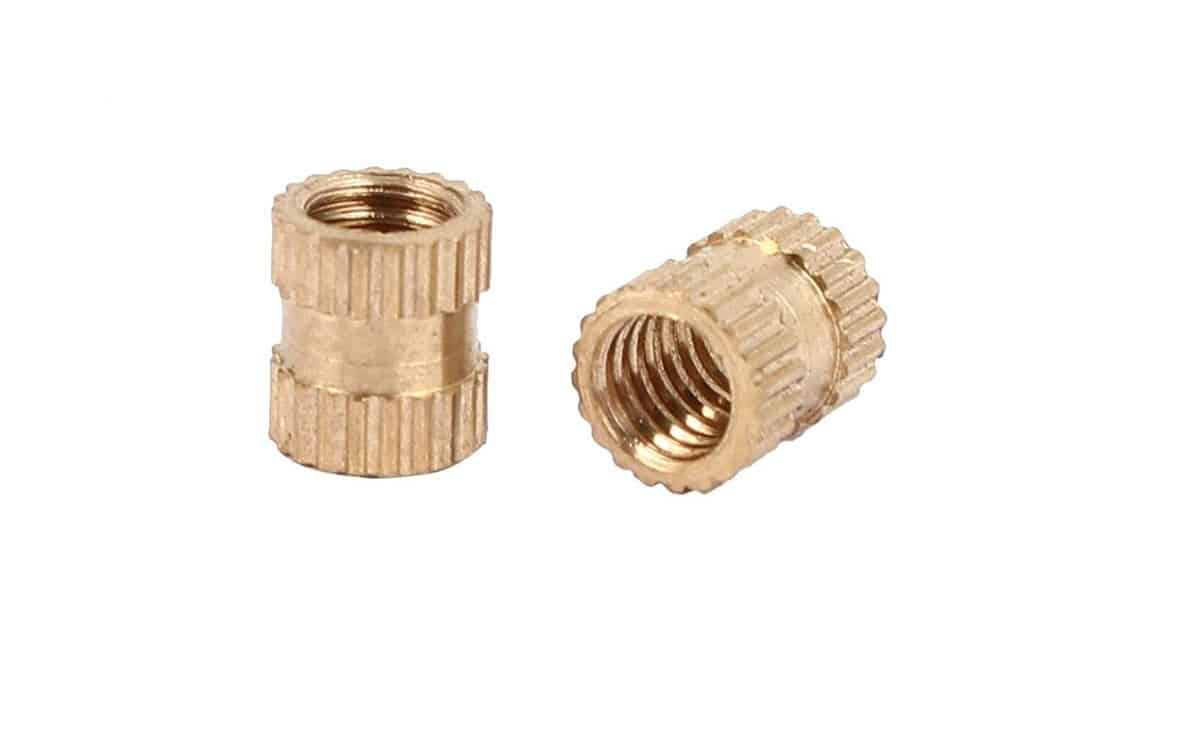 Affordable Brass Heat Set M3 X 6 mm Threaded Insert Nut for 3D Printer Parts