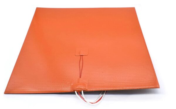 Silicone heating pad
