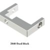 Aluminum profile fixing block 2020/2040 for MGN12H linear guide rail fixed block for 3D printer - Image 2