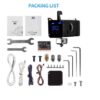 H2O extruder / water cooling extruder 500℃ high temperature hotend direct drive extruder dual gear for  3D printer kits - Image 3