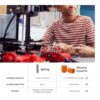 Silicone solid spacer hot bed leveling 3D printer heatbed part - Image 3