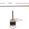 Stepper motor with leadscrew Nema17 T8 lead screw Length 300mm lead screw | 400mm lead screw with circle nut and connecting wire for 3D printer - Image 4