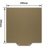 Double sided textured PEI spring steel 235x235mm/300x300mm sheet powder coated PEI build plate for 3D printer machine - Image 2
