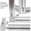 3 Way Corner Connector for Aluminum Extrusion Profile 2020 3030 4040 Series - Image 3
