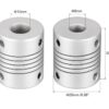 Flexible coupling 8x10mm flexible shaft coupling for motor - Image 2