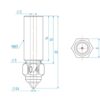 Creality K1 Nozzle Ender 3 Brass Nozzles V3 Size 0.2mm 0.4mm 0.6mm 0.8mm used in KE/ K1/ K1 Max printers - Image 4