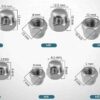 Doom Cap Nut Fastener Material Stainless steel - Image 3