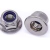 flange nylon lock nuts