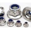 Flange Nylon Lock Nuts 304 Stainless Steel Hex Locknuts Full Thread for Industrial Construction Fasteners - Image 2