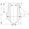 MK10 Nozzle Size 0.4mm Brass Nozzle mk10 extruder nozzle for 3D Printer Extruder - Image 3