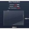 FEP Film 140x200mm High Transmittance Strength Thickness 0.15mm for UV DLP 3D Printers LCD SLA Resin - Image 2