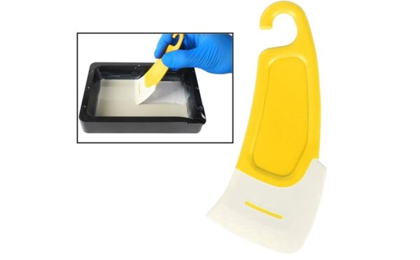 Silicone Spatula for 3D Printing Resin Removal, A Must-Have 3D Resin Printer Tool for Resin Transfer and Protect Release Film Flexible Silicone Non-Stick Scraper - Image 2