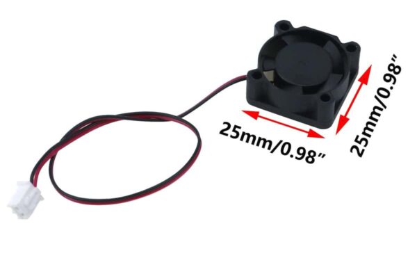 2510 12V Cooling fan Axial fan for ender 3 V3 SE/KE - Image 2