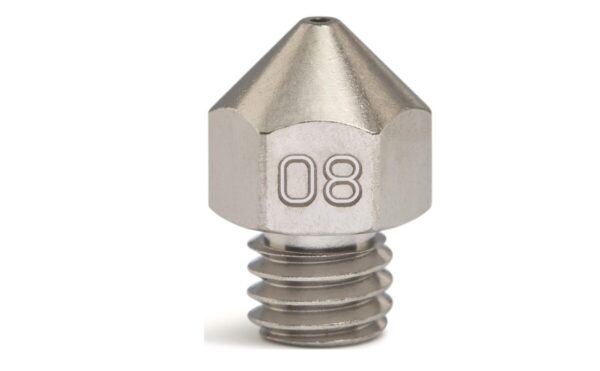 Bondtech Coated Brass MK8 Nozzle M6x1x5x13 1.75 for MK8 compatible 3D printers - Image 2