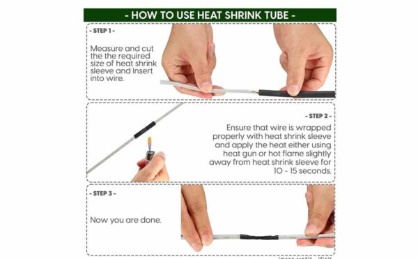 Heat Shrink Tube for Automotive Wiring Protection - 5 meter - Image 4