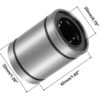 LM20UU Linear Bearing Linear Motion Slider 20mm Linear Bushing Bearing for CNC & 3D Printers - Image 2