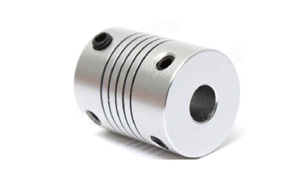 Flexible Coupling 5x5mm Aluminum Shaft Coupler for 3D Printer CNC Stepper Motor - Image 2